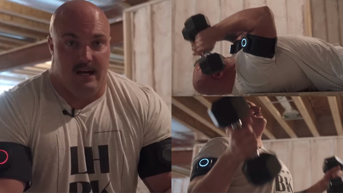 Mitchell Hooper Shares Intense Blood Flow Restriction Workout for Strength