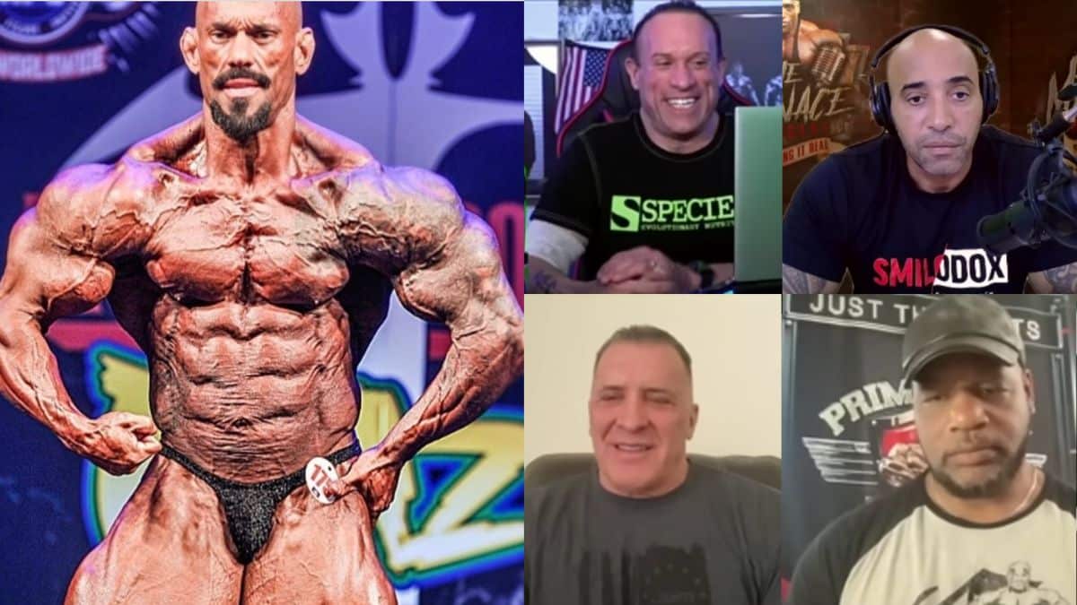 Chris Cormier, Dennis James, Dave Palumbo, Milos Sarcev Talk Steroids, Synthol, & Bodybuilding After 40