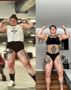 Strongwoman Inez Carrasquillo Locks Out  550-lb (249.5-kg) Deadlift PR In Training