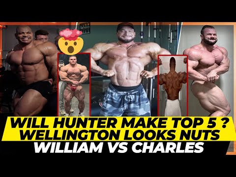 Can Hunter beat Nick Walker at Mr Olympia 2023 ? Wellington growing like crazy + William vs Charles