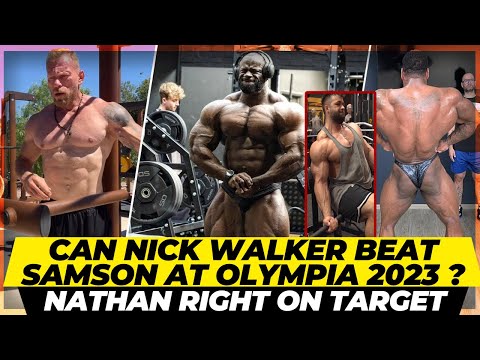 Samson Dauda 10 weeks out of Olympia 2023 + Dennis Wolf coming back for Masters ? Nathan vs Regan