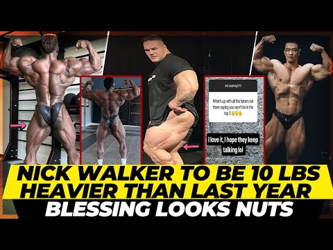 Nick Walker says he is winning the Olympia 2023 + Blessing looking peeled + Branch Chen guest posing
