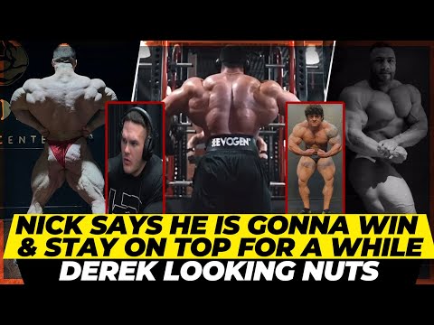Nick Walker says his improvements are gonna overpower everyone+ Derek Lunsford looks nuts+Justin+Stu