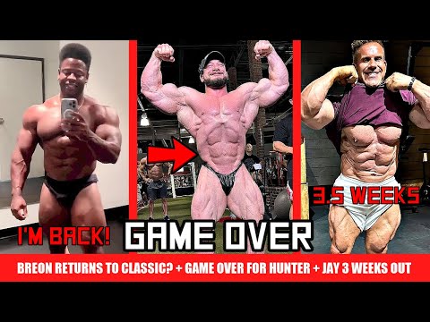Breon is Returning to Classic?! + Hunter Labrada Might Be Unstoppable in Tampa + Jay Cutler Shredded