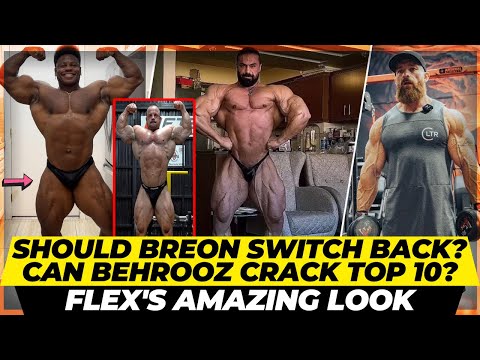 Should Breon switch back to Classic ?Behrooz looking insane at 12 weeks out of mr Olympia 2023 +Flex