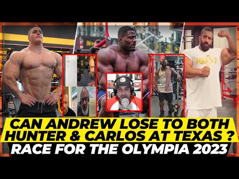 Nick , Hadi & Samson 13 weeks out of Olympia 2023 +Can Andrew lose to both Hunter & Carlos at Texas?