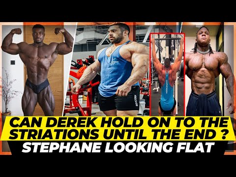 Derek Lunsford 13 weeks out of the Olympia 2023 + Why Stephane isn’t looking impressive ?+ Tonio