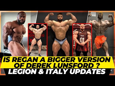 Legion Sports & Italy Pro 2023 open bodybuilding updates + Regan’s improvements + Charles’s new show