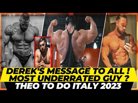 Derek Lunsford’s message to all for Olympia 2023 + Theo jumps in Italy pro 2023 + Andrea Presti