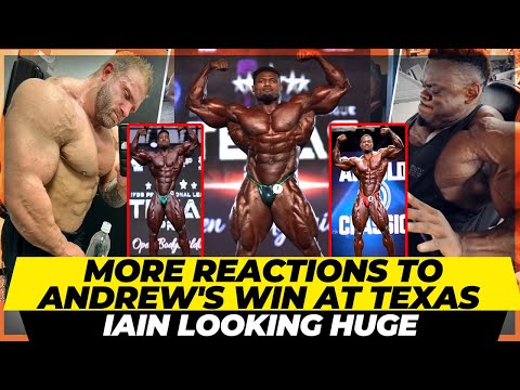 Reactions to Andrew’s win at Texas pro 2023 & comparisons + Will Blessing finally nail it + Iain