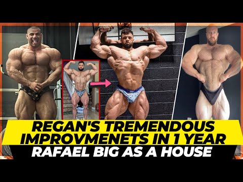 Regan Grimes’s impressive gains in 1 year + Rafael looking big as a house + James working with Milos