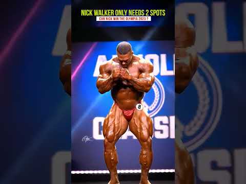 NICK WALKER ISNT WORRIED ABOUT PREDICTIONS FOR OLYMPIA 2023#bodybuilding #mrolympia #fitness #shorts