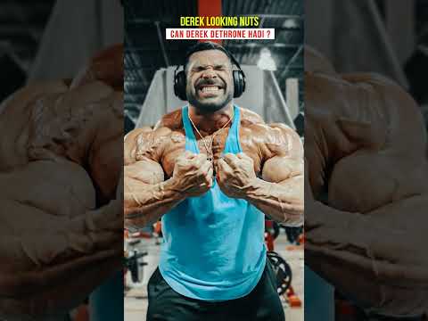 Derek Lunsford looking nuts , Canb he best Hadi Choopan? #shorts #bodybuilding #fitness