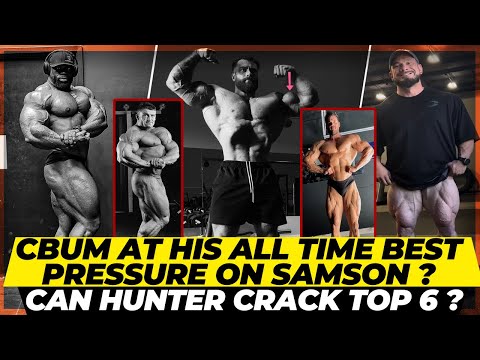 Chris Bumstead at his all time best ? Pressure on Samson Dauda ? Hunter guest posing today + Logan