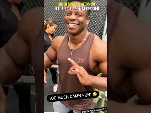 Can Breon place outside of the top 5 at te olympia this year ? #mrolympia #gym #bodybuilding