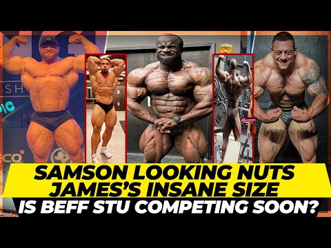 Samson Dauda’s insane details at 6 weeks out +James looks super human + Best abs ?Beef Stu in prep ?