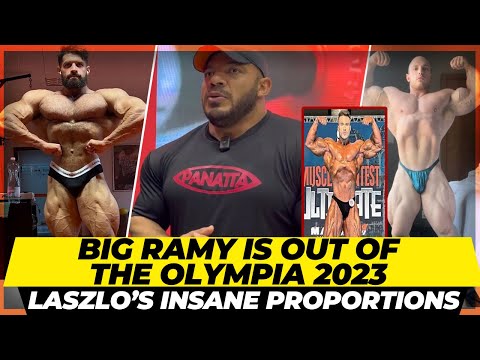 BIG RAMY IS OUT OF THE OLYMPIA 2023 + Is Ramy retiring? Laszlo’s insane proportions +Gabriel+ Martin