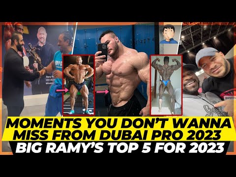 Great moments you don’t wanna miss from Dubai pro 2023 +Big Ramy’s predictions about Nick & Top 5