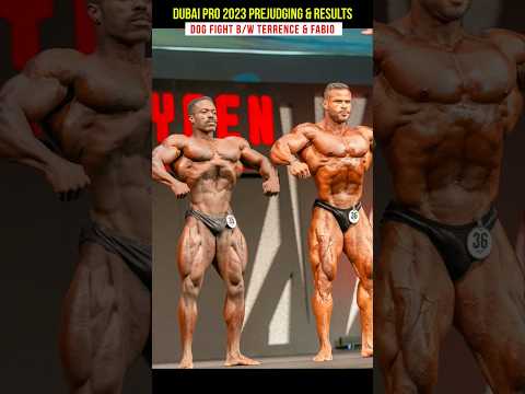 DUBAI PRO 2023 PREJUDGING + FABIO VS TERRENCE #mrolympia #dubaipro #bodybuilding