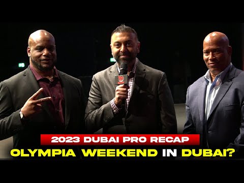 2023 Dubai Pro Recap: Ruff Diesel is BACK + Olympia in Dubai? | Shawn Ray & Chris Cormier
