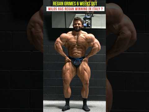 Regan Grimes 6 weeks out of the Olympia 2023 . Will he finally Nail it ? #mrolympia #bodybuilding