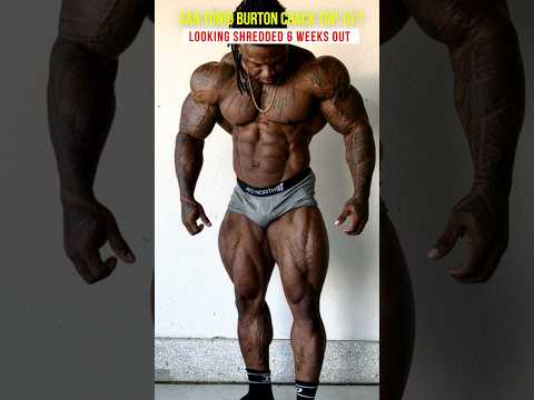 Can Tonio Burton Crack top 10 in men’s open bodybuilding? #bodybuilding #mrolympia #fitness