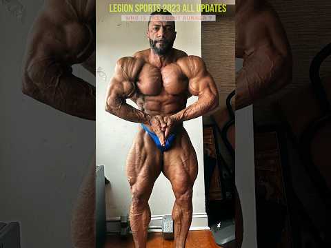 Legion Sports 2023 all updates , Charles vs Justin vs William Martins #bodybuilding #gym #fitness