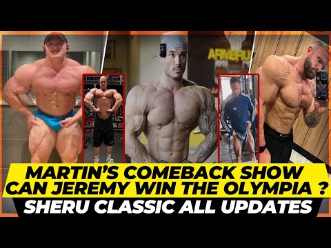 Martin reveals his comeback show + Can Jeremy win the Olympia ? Sheru Classic 2023 updates + Iain