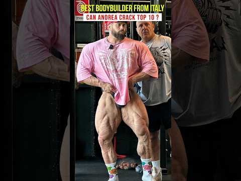 Best Bodybuilder from Italy Andrea Presti looks impressive ahead of his 3rd Olympia #gym #workout