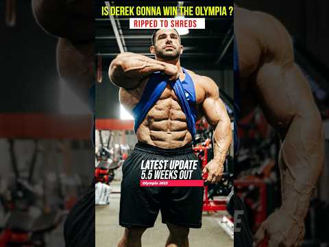 Can Derek Lunsford win the Olympia this year ? Can he Beat Hadi Choopan #mrolympia #gym #fitness
