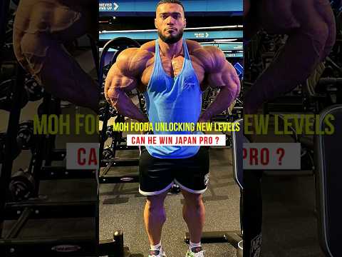 The Egyptian Bodybuilder Moh Fooda 9 weeks out of Japan Pro 2023 #bodybuilding #fitness #gym