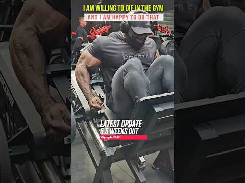 Samson’s incredible mindset ahead of Mr Olympia 2023 #bodybuilding #fitness #mrolympia #gym