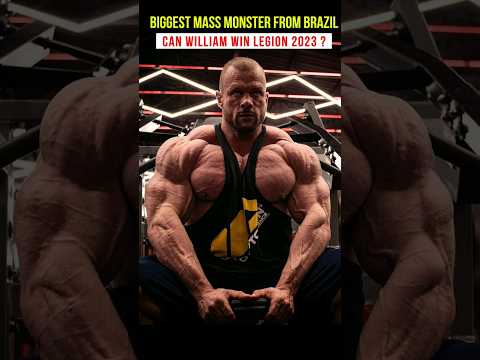 The Brazilian mass monster William Martin’s 2 weeks out of Legion Sports 2022 #bodybuilding #gym