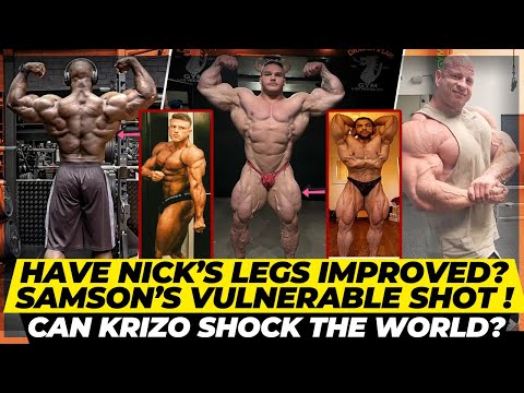 Nick Walker’s legs look the same + Samson’s weak shot + Can Krizo shock the bodybuilding world + Urs