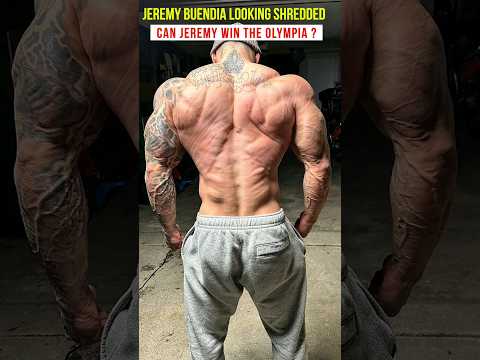 Jeremy Buendia looking shredded 5 weeks out of Me Olympia 2023 . Can ge bear Erin & Brandon #fitness
