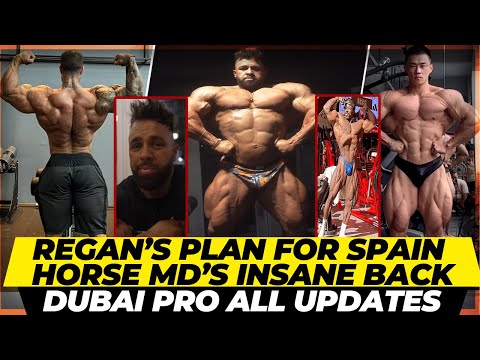 Regan thinks he can beat Nathan in 1 week + Horse Md insane back improvements +Dubai Pro all updates