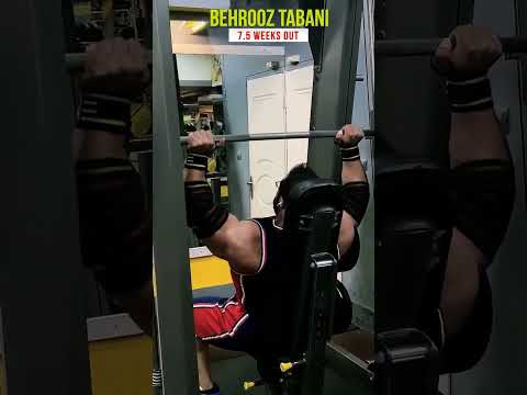 BEHROOZ TANANI 7.5 WEEKS OUT OF MR OLYMPIA 2023 #mrolympia #shorts #bodybuilding #fitness
