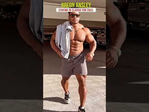 BREON ANSLEY TO COMPETE IN CLASSIC MR OLYMPIA IN 2023 #shorts #bodybuilding #fitness #classic