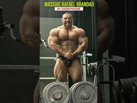 BEST BRAZILIAN BODYBUILDER RAFAEL BRANDAO LOOKING MASSIVE #shorts #bodybuilding #mrolympia #FITNESS
