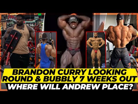 Brandon Curry looks round & bubbly 7 weeks out + How high can Andrew place ? Can Justin win Legion ?