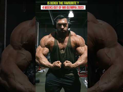 Is Derek Lunsford the favourite to win Mr Olympia 2023 ? 4 weeks out update #bodybuilding #mrolympia