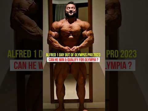 Can Alfred Chiriac win Olympus pro italy 2023 ? #bodybuilding #mrolympia #shorts #fitness