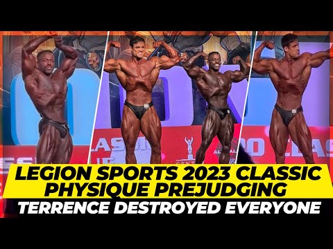 Legion Sports 2023 classic physique Prejudging + Terrence destroyed the whole lineup