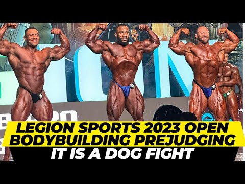 Legion Sports 2023 open bodybuilding prejudging + John Jewett killed it . Charles Griffen is Peeled