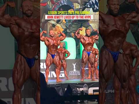 Legion sports 2023 open bodybuilding prejudging + John Jewett Killed it here . Charles looked superb
