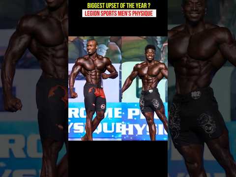 Biggest Upset of the year at Legion sports 2033 men’s physique,  Erin banks vs Kyron Holden#fitness