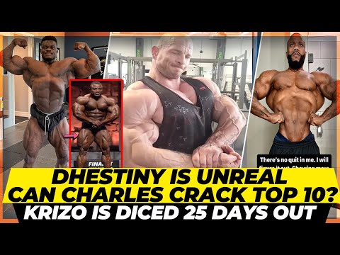 Michal Krizo 25 days out +Top 10 for Charles Griffen ?Dhestiny’s muscle bellies are nuts + Blessing