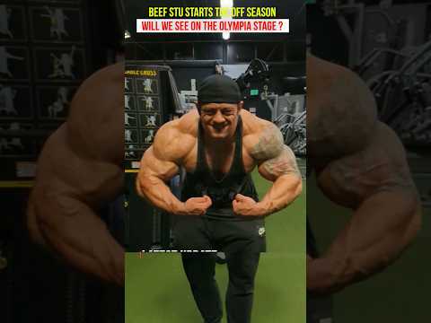 Beef Stu starts his off season for 2024 bodybuilding season #bodybuilding #fitness #gym #fitness