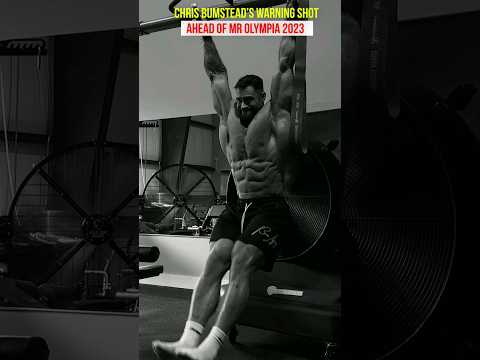 Chris Bumstead fires a warning shot , Why is Cbum unbeatable? #mrolympia #bodybuilding #gym #fitness