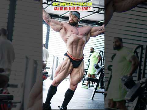 Mike Somerfield is as classic as it gets but can he hold his 5th spot  ? #mrolympia #bodybuilding